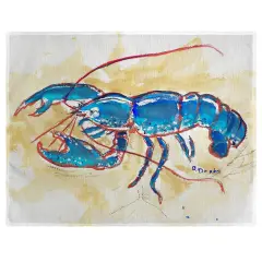 Betsy Drake Blue Lobster Place Mat Set of 4