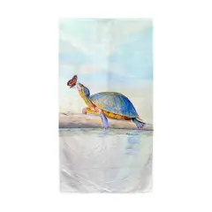 Betsy Drake Communicating Beach Towel Multicolor