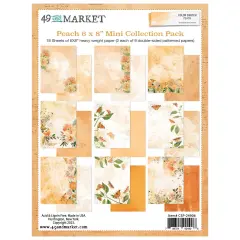 49 And Market Collection Pack 6"X8"-Color Swatch: Peach