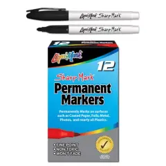 Markers (Sharp Mark Fine Point) Black