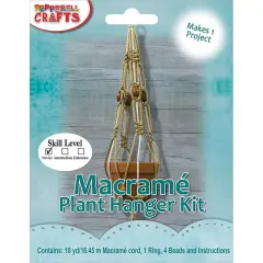Pepperell Macrame Plant Hanger Kit