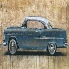 Vintage Blue Poster Print by Dario Moschetta # 2DM475