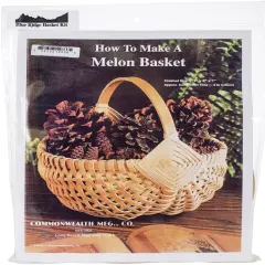 Commonwealth Blue Ridge Basket Kits-Melon Basket 8"X9"X8"