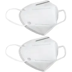 2 KN95 Masks Rated Particulate Protective Respirators Without Exhalation Valve