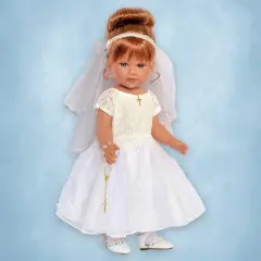 Allegra Communion Gown with Accessories For 18 Inch Dolls- Doll Clothes