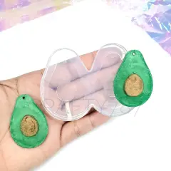 Avocado/Aguacate Dangle Earring Mold(C1)