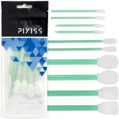 10 Pixiss Detail Alcohol Ink Blending Tools (5 Different Sizes), Foam Tips for Blending