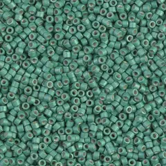 Miyuki Delica Bead 11/0 - DB1171 - Galvanized Matte Dark Mint