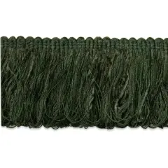 5 Yards of Chenille Loop Fringe Trim | 5 yard cut Hunter Green