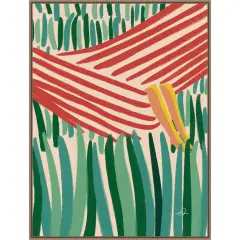 Hang In There by Fabian Lavater Framed Canvas Wall Art