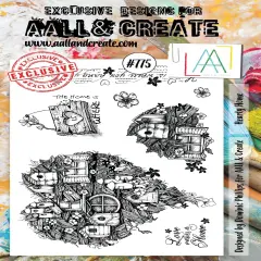 AALL And Create A5 Photopolymer Clear Stamp Set-Hearty Home