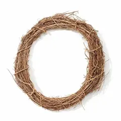 Darice Natural Grapevine Decorative Wreath - 18-inch Brown