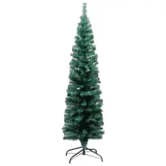 Slim 4 ft Green Christmas Tree with Stand (PVC)