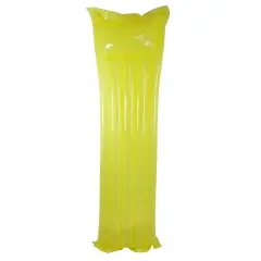 Swim Central Inflatable Water Sports Swimming Pool Air Mattress - 72" - Yellow