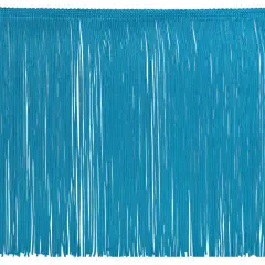 10 Yards of 12" Chainette Fringe Trim | 10 yard cut Blue