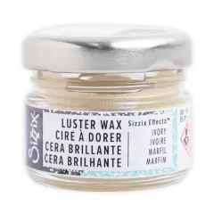 Sizzix Effectz Luster Wax 20ml-Ivory