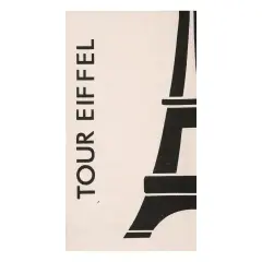 From Paris With Love Flour Sack Cotton Kitchen Towel