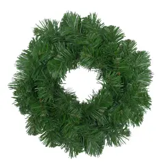Northlight Deluxe Windsor Pine Artificial Christmas Wreath - 12" - Unlit Green