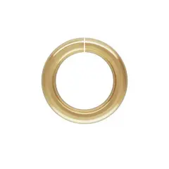 10mm Gold Filled Round Open Twist Lock Jump Ring