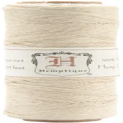 Hemptique Hemp Cord Spool 10lb 205'-Natural
