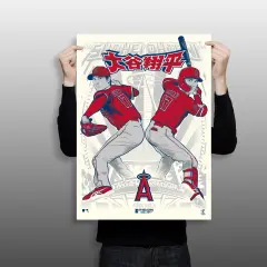 Phenom Gallery Shohei Ohtani Los Angeles Angels 18" x 24" Serigraph