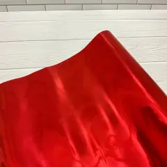 Red Metallic Mirror Vinyl