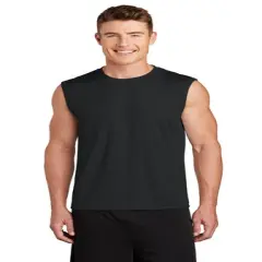 Sport-Tek&reg; Sleeveless PosiCharge Competitor Tee Black