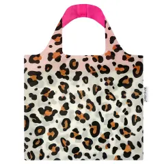 Wrapables AllyBag Collection Reusable Shopping Bag Leopard