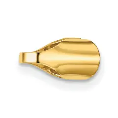 14K Gold Round End