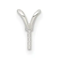 Sterling Silver Pearl Bail (1.80mm Inside Diameter) 6Pcs