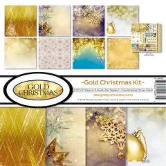 Reminisce Gold Christmas Collection Kit