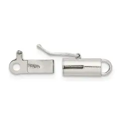 Sterling Silver Barrel Clasp 4mm