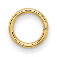 14K Gold 18GA Jump Rings 8mm