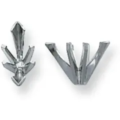 14K White Gold 6 Prong Marquise V-End Setting 15.5x8mm