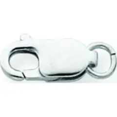 14K White Gold Lobster Clasp w/Jump Ring (7.90mm to 15.60mm)