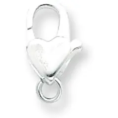 Sterling Silver Lobster Clasp w/Jump Ring 16mm