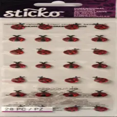 Sticko Mini Ladies Dimensional Epoxy Stickers
