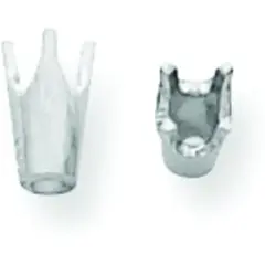 14K White Gold 4 Prong Round High Base Setting 2.7mm