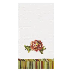 Marianna Cream Waffle Weave Cotton Kitchen Towel