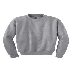 Gildan&reg; Youth Crewneck Long Sweatshirt Sport grey