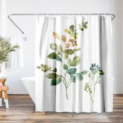 Americanflat 71" x 74" Shower Curtain, True And Fair by PI Creative Art
