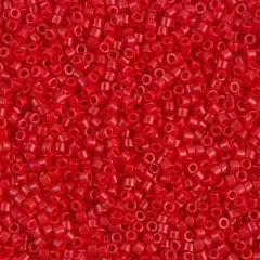 Miyuki Delica Bead 11/0, DB0723, Op Red, 50 grams