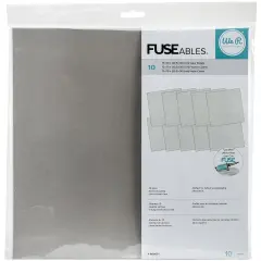 We R FUSEables Fuse Clear Sheets 12"X12"-10 Sheets