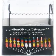 John Bead Bead Loom In Clear Box-Black