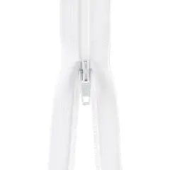 Coats Plastic Robe Zipper 36"-White