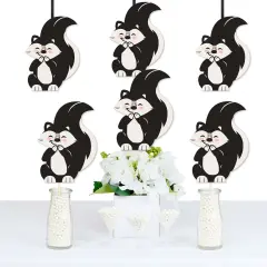 Big Dot of Happiness Little Stinker - Decorations DIY Woodland Skunk Baby Shower or Birthday Party Essentials - Set of 20