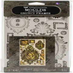 Finnabair Decor Moulds 5"X8"-Grungy Frames