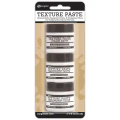 Ranger Texture Paste 1oz 3/Pkg-1oz Each Of Texture, Matte, Gloss