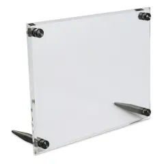 Wexel Art Acrylic Panel Frame - Tabletop, Graphite Hardware, 5" x 7"
