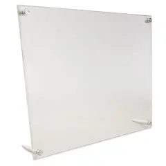 Wexel Art Acrylic Panel Frame - Tabletop, Silver Hardware, 8" x 10"